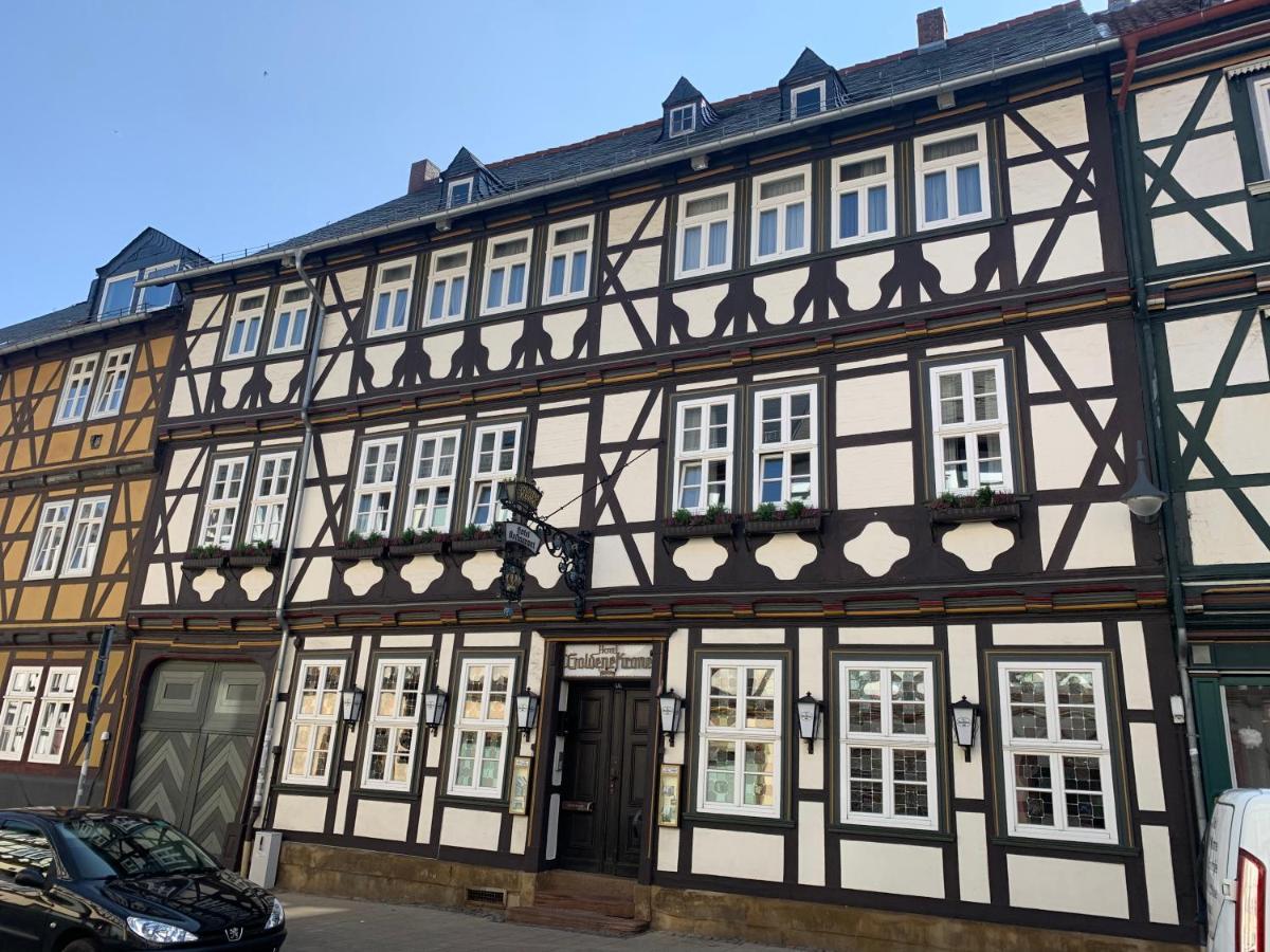 Hotel Goldene Krone 고슬라르 외부 사진